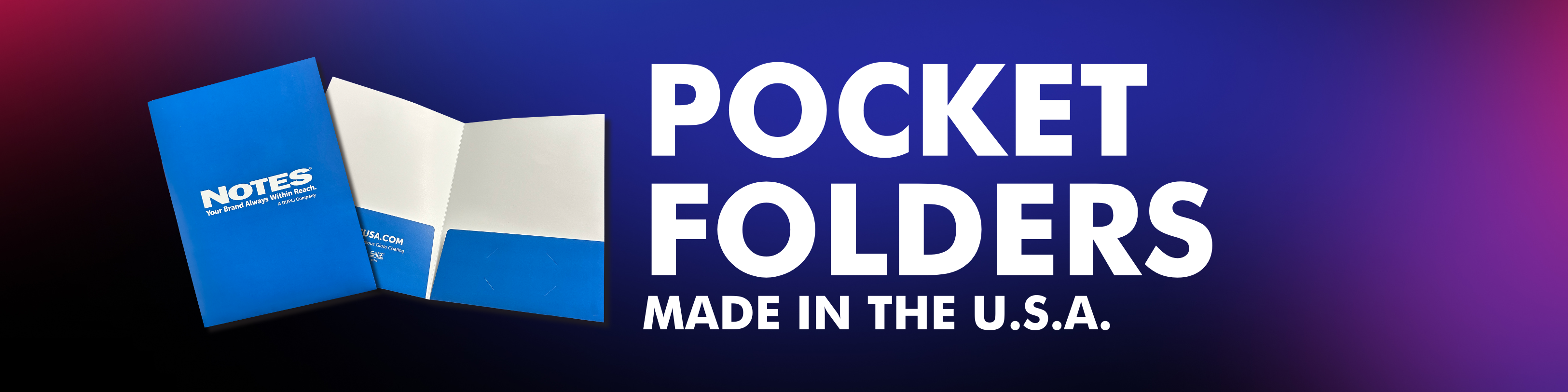 POCKET FOLDERS